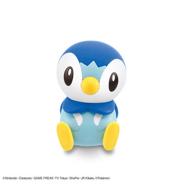 Bandai 5061573 Quick 06 Piplup Pokemon Model Kit - Hobbies Online